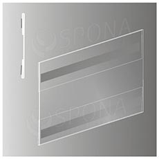 Magnetická plakátová kapsa typ C horizontální, formát A4, antireflexní PVC