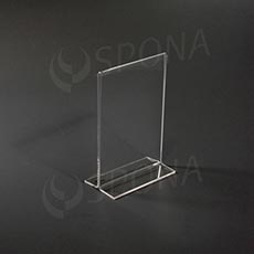 Plexi I stojánek A7, na výšku, 74 x 111 mm