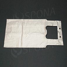 Mikrotenová taška HDPE, nosnost 2 kg, 23 x 39 cm, transparentní, 100 ks