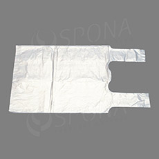 Mikrotenová taška HDPE, nosnost 5 kg, 22+12 x 46 cm, transparentní, 100 ks