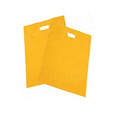 Igelitová taška LDPE, 20 x 30+5 cm, žlutá, 1 ks