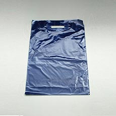 Igelitová taška LDPE, 35 x 50+5 cm, tmavě modrá, 1 ks