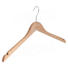 Ramínko dřevěné BASIC, 43 cm, se zářezy