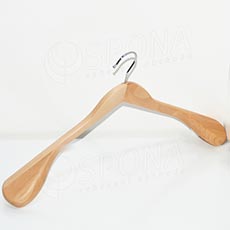 Dřevěná ramínka/dřevěné ramínko na šaty typ BT EXTRA, šířka 44,5cm,1ks