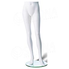 Torzo nohy dámské s podstavcem TYP 1, bílá barva