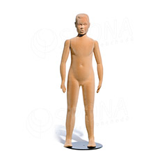 Figurína, manekýna dětská FLEXIBLE 10 let, prolis, tělová, plast, bez podstavce