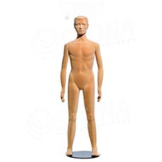 Figurína, manekýna dětská FLEXIBLE 15 let, chlapec, prolis, tělová, flok, bez podstavce