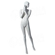 Figurína dámská TINA 304, matná bílá
