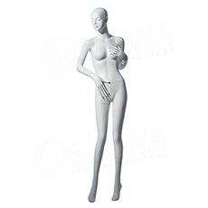 Figurína dámská TINA 306, matná bílá