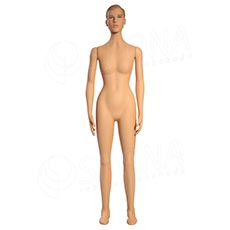 Figurína dámská FLEXIBLE, prolis, makeup, tělová, plast