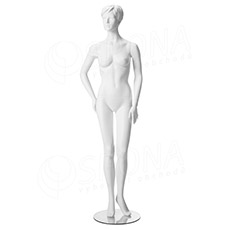 Figurína dámská LIZ 04, prolis, bílá matná