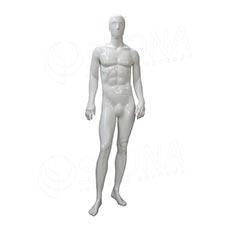 Figurína pánská TREND 03, lesklá bílá