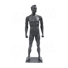 Figurína pánská SPORT 02, antracit