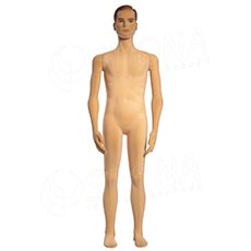 Figurína pánská FLEXIBLE, prolis, makeup, tělová, flokovaná
