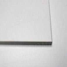 Police MDF 997 x 400 x 18 mm, 4 x ABS, bílá