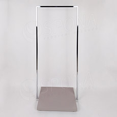 CUADRO 115, štendr 700 x 1450 mm, deska malaga, chrom