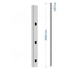 SCACCO MATTO 8300, stojina 240 cm, chrom