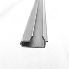 SLAT insert / lišta do drážky, profil T-SPACE, délka 121 cm, hliník