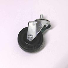 Kolečko průměr 50 mm, závit M10 x 16 mm, plast, 2. jakost