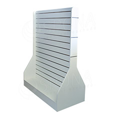 Gondola typ Y, SLAT panel, 124x60x163 cm, bílá