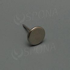 Bezpečnostní pin kovový, plochý hladký, 16 mm