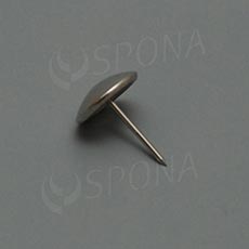 Bezpečnostní pin kovový, hříbek, 20 mm