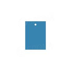 Papírové visačky, typ 3040, 29 x 40 mm, bez potisku, modré, 2000 ks