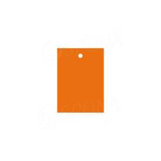 Papírové visačky, typ 3040, 29 x 40 mm, bez potisku, oranžové, 2000 ks