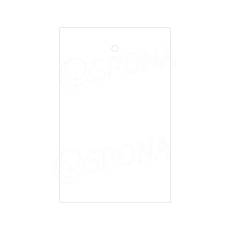Papírové visačky, typ 5080, 48 x 76 mm, bez potisku, bílé, 1000 ks