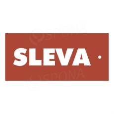 Papírové visačky, typ 50105, 105 x 48 mm, potisk "SLEVA", červené, 100 ks