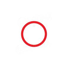 Papírové visačky DREAMER průměr 40 mm, červenobílé, 180 ks