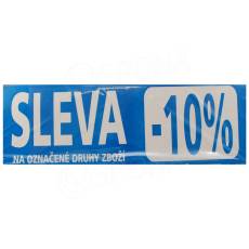 Papírový banner, SKONTO 700 x 250 mm,