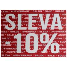 Papírový banner, SKONTO 700 x 500 mm,