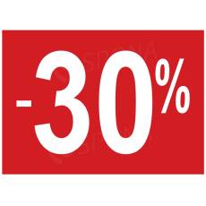 Papírový banner, SKONTO 700 x 500 mm,