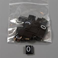 Cenovky Q 6, 8 x 12 mm, náhradní číslo