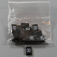 Cenovky Q 6, 8 x 12 mm, náhradní číslo