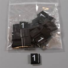 Cenovky Q 6, 8 x 12 mm, náhradní číslo