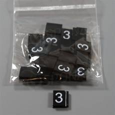 Cenovky Q 6, 8 x 12 mm, náhradní číslo