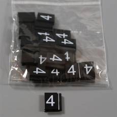 Cenovky Q 6, 8 x 12 mm, náhradní číslo