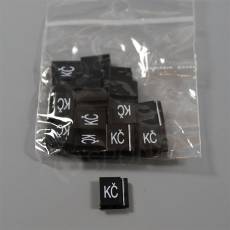 Cenovky Q 6, 8 x 12 mm, náhradní znak