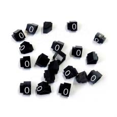 Cenovky Q 2D, 4 x 6 mm, náhradní číslo