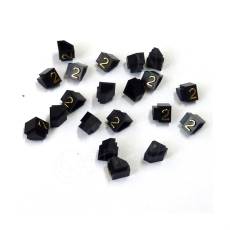 Cenovky Q 2D, 4 x 6 mm, náhradní číslo