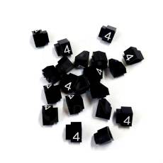 Cenovky Q 2D, 4 x 6 mm, náhradní číslo