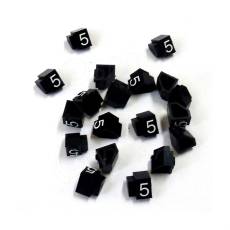 Cenovky Q 2D, 4 x 6 mm, náhradní číslo