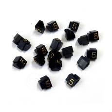 Cenovky Q 2D, 4 x 6 mm, náhradní číslo