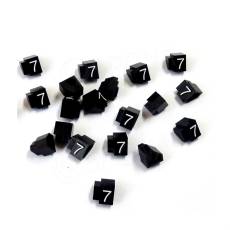 Cenovky Q 2D, 4 x 6 mm, náhradní číslo