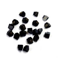 Cenovky Q 2D, 4 x 6 mm, náhradní číslo