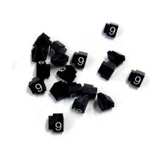 Cenovky Q 2D, 4 x 6 mm, náhradní číslo