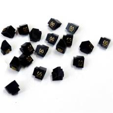 Cenovky Q 3D, 6 x 9 mm, náhradní číslo