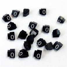 Cenovky Q 3D, 6 x 9 mm, náhradní číslo